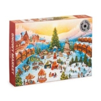 Trevell: Snowy Market (1000) winterpuzzel